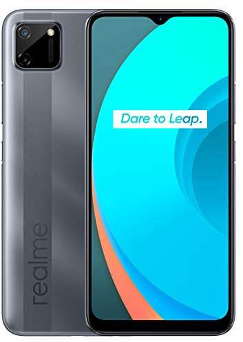 realme C11 Dual-SIM Smartphone 32GB 6.52 inch (16.6 cm) Dual-SIM Android 10 grey