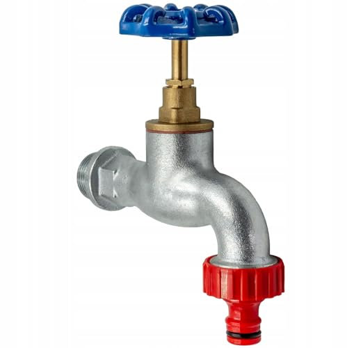 Auslaufventil Wasserhahn - Auslaufhahn Gusseisen 1/2 Zoll