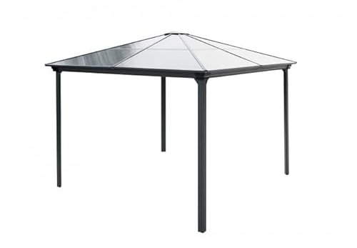 Grindi - Garten Pergola Pavillon Terrassendach - Libra I 3x3m - wasserdichtes & stabiles Sonnenschutz für Terrasse und Freistehender, Carport-Pavillon, Grillpavillon, Markise als Vordach für Haustür