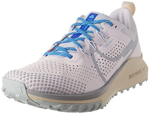 Nike Damen React Pegasus Trail 4 Sneaker, Pearl Pink Wolf Grey Football Grau, 40.5 EU