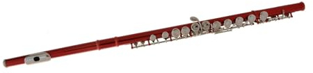 Flauto traverso flauto per principianti Flauto professionale rosso C-key 16 fori foro chiuso