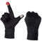 PACKOVE Winterhandschuhe Laufhandschuhe Fahrradhandschuhe Batting Handschuhe Sporthandschuhe Damen Segelhandschuhe Damen Handwärmer Zubehör Handschuhe Herren Fahrhandschuhe Für Damen Black