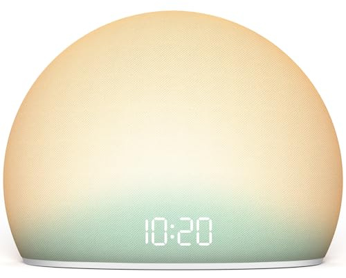 HOUSBAY Sunrise Alarm Clock with White Noise Sound Machine for Bedroom