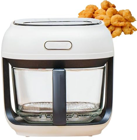 Horno freidora de aire digital, temporizador y control de temperatura, tecnología de circulación de aire caliente para una cocción saludable, ideal para freír al aire y asar a la parrilla