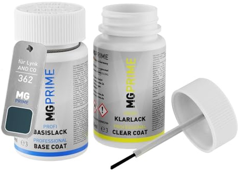 MG PRIME Billack lackstift för Lynk AND CO 362 / G25 Volaton Blue Me. +1K