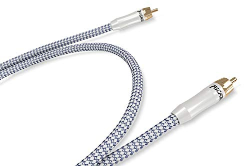 Ricable PC1 Primus Coaxial 1 mt - Cavo Audio Digitale Coassiale 75 Ohm Hi-Fi Schermato