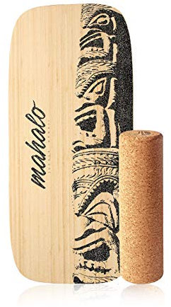 JUCKER HAWAII Balance Board Homerider Aka Makaha - Balanceboard Set inkl. Korkrolle