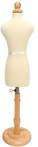 Milan Schneiderpuppe für Kinder, Schneiderpuppe Schaufensterpuppe Weibliche Professionelle Schneiderin Weibliche Flexibles Nähen Langlebige Hölzerne Schaufensterpuppe