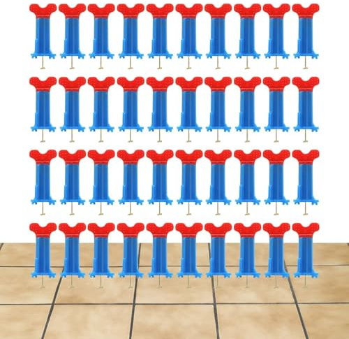 Floor Levelling Compound for Tiles, Tile Leveling Compound - Shims Tile Leveler Wall Tile Locator | 40 x Levelling Tile Tools, Reusable Floor Leveling Compounds, Wall Floor Installation, Indoor