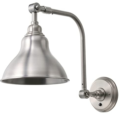 ProTuning ANKARSPEL Wall lamp, Wired-in Installation, Pewter Effect