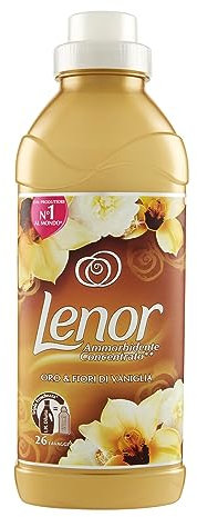 Lenor - Adoucissant Or & fleurs de vanille, 26 lavages possible, 650 ml