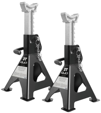 CLAS Equipements Paire chandelles crémaillères 3T avec goupilles sécurité - Om 3030