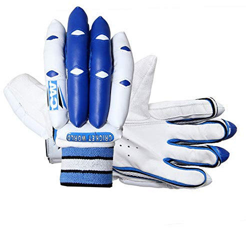 CW Sherwood Cricket-Handschuhe RH Schlaghandschuhe LH Schlaghandschuhe Cricket-Handschuhe Schlaghandschuhe Handschutz Jungen Jugendliche kleine Jungen Handschuhe (blau rechts Jungen 8–10 Jahre)