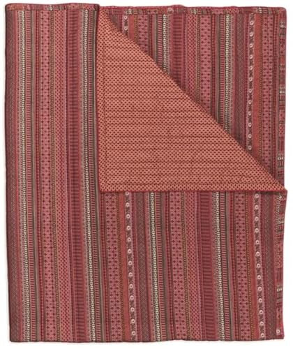 PiP Studio Tagesdecke Ribbon Farbe Rot Größe 150 x 200 cm