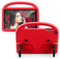 Tablet Case For Samsung Galaxy Tab A 10.1-Inch 2019 SM-T510 T515, Kids Friendly, Handle with Stand, Safe EVA Foam Cover, Lightweight, Shockproof Protective Cover, Red