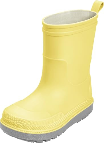 Playshoes Gummistiefel, Botte de pluie Enfants unisexes, Gelb,