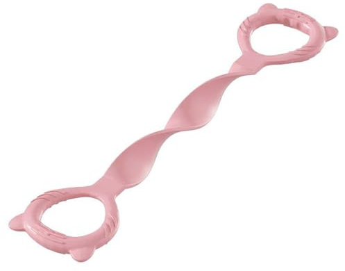 Bande de fitness extensible - Figure 8 - Bandes d'exercice de résistance antidérapantes - Corde de tension en silicone - Extenseur de poitrine - Portable - Exerciseur de bras - Équipement de yoga pour