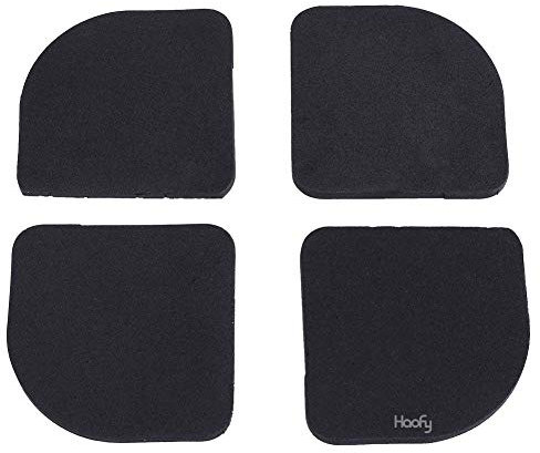 Haofy Tapis Anti-Vibrateurs en Caoutchouc Silencieux Pieds Tapis Machine À Laver Anti-Vibration Coussins De Chocs Mat Pieds Machine Anti-dérapant Tapis 4 pcs