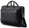Samsonite Klassische Aktentasche aus Leder, schwarz (Schwarz) - 126039-1041