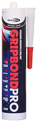 2 x Clear Bond IT GB PRO superior bond Hybrid polymer solvent free sealant vivarium waterproof odourless