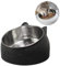 Gamelle Chat, Gamelle pour Chat Chien, Gamelle Chat Inclinée, Tapis Chat Gamelle, Bol Chat, Gamelle INOX Chien, Gamelle Chien Surelevee, pour Chats Chiens et Autres Animaux de Compagnie (Noir)