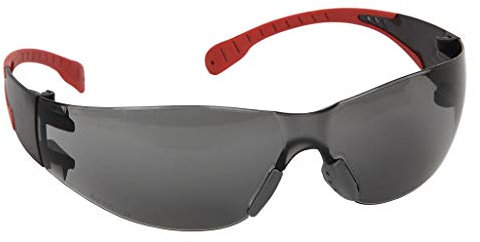 Cofan Gafas protectoras de seguridad super ligeras | Con lente oscura | Mayor protección y seguridad en el trabajo