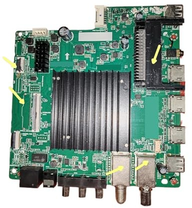 61P TD.MT9612.795 Nätverk WiFi TV Moderkort Olika skärmkabelgränssnitt Flera olika gränssnitt Strömförsörjningskortsbyte(2T NO CI 3 KOU)