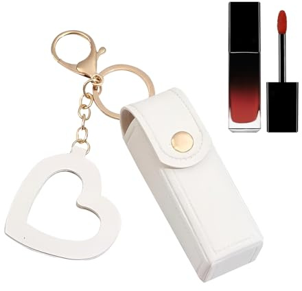Mini Estuche para pintalabios – Soporte portátil de Piel sintética de 21 g
