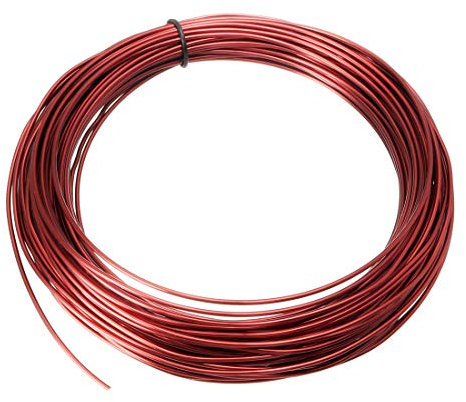 sourcing map Magnet Kabel Kupferlackdraht Wicklung Spule 1,25mm Durchmesser 33 Länge