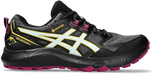 ASICS Damen Gel-Sonoma 7 GTX Sneaker, Black/Light Blue, 39.5 EU