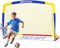 Dimples Excel Porta Da Calcio Rete Per Giardino All'aperto Allenamento Di Calcio per Gli Amanti Del Calcio (5'x3.6'- Blu Giallo)