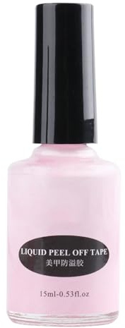 Látex líquido para uñas - Protección para la piel de los dedos, barrera para esmalte de secado rápido | Protección para cutículas, barrera Peel Off de látex líquido para uñas, látex Staccabil