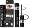 Eyeliner Liquide Noir Probuk Precision Waterproof Eye-Liner Liquide avec Applicateur Feutre,Micro Stylo Séchage Rapide,Longue Tenue,Anti-Taches All Day Professionnel Makeup-Fini Mat