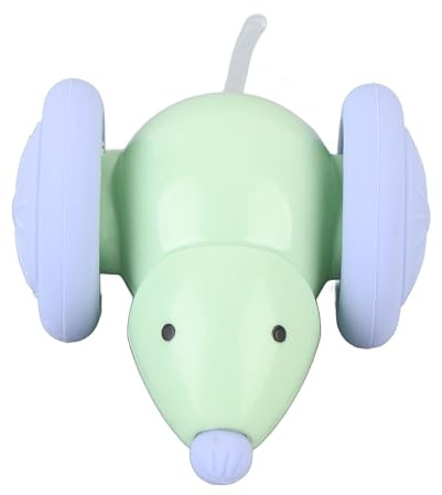 Fabater Jouet électronique Intelligent pour Chat et Rat, Jouet pour Animaux de Compagnie à Mouvement Automatique, pour Intérieur, Matériau ABS et Silicone