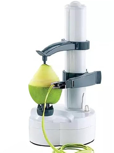 Pelapatate Elettrico - Macchina Per Verdure Multiuso, Pelafrutta | Robusta Taglierina In Acciaio Inossidabile, Pelatura Automatica Di Grandi Lotti, Apparecchio Ad Alta Efficienza Che Garantisce Patate