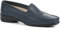 Pavers Women's Loafers in Navy with Wide Fit and Classic Style - Ladies Leather Elegant Footwear - Comfort Shoes for Casual Wear - Size UK 8 / EU 41