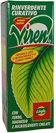 VIREN MICROELEMENTI RINVERDENTI E CURATIVI AD AZIONE RAPIDA IN CONFEZIONE DA 250 ML