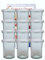 12er Set Weck Gläser 160 ml inkl 12 Frischhaltedeckel & 12 Glasdeckel Einmachgläser Sturzgläser Weckgläser Dessergläser