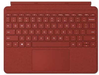 Microsoft Surface Go Type Cover Cover Port Rouge