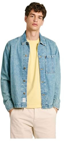 Pepe Jeans Herren Elson Jacket baby jacke, Blue (Denim),