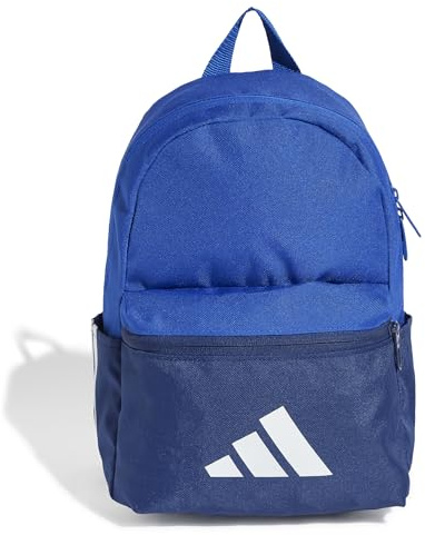 adidas Unisex - Bambini LITTLE KIDS LOGO BACKPACK, team royal blue/dark blue, One Size