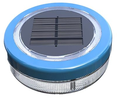 per piscina a LED – Lampade galleggianti impermeabili IP68 senza batteria | Illuminazione on/off automatica per piscina scavata fuori terra, decorazione per laghetti da giardino, atmosfera