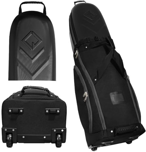 CaddyDaddy Enforcer Golf Travel Bag Crush Resistant Hard Top Protection