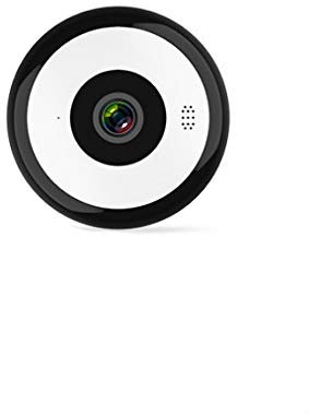 Monitor WiFi De Cámara Panorámica De Techo De 360 ​​Grados Conectado A La Red Inalámbrica Remota del Teléfono Móvil Proyector De Visión Nocturna En Interiores HD
