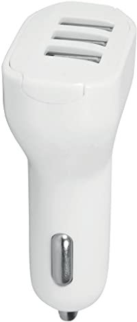 TURBOCAR - Chargeur Voiture - Triple Ports USB 12/24V - Permet de recharger Les appareils USB en Roulant - 1 Prise Allume Cigare 12-24V - Muni de 3 Ports USB - Tension de Sortie: 5V 2100mA