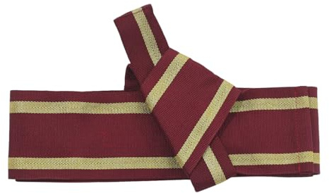 CAMDOM Cintura da Uomo in Stile Giapponese per Kimono Obi da Samurai Cintura Angolare per Yukata Fascia Versatile in Più Colori Accessorio per Sauna SPA e Taekwondo