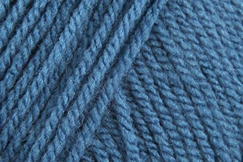 Sirdar Hayfield Bonus DK Crochet Yarn, 100% Acrylic Double Knitting Wool for Sweaters Jumpers Toys - 100g Balls - Denim (994) - Pack of 3