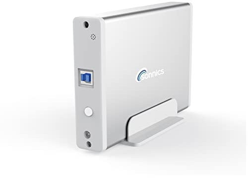 Sonnics 1TB Silver External Hard Drive USB 3.0 Compatible with XBOX ONE / PS4 / Windows PC/Mac (Desktop not Portable)