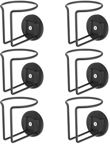 QUARKZMAN 6pz Magnetica Portabicchiere Portatile Magnete Bicchiere Supporti per Bevande per Tapis Roulant Tagliaerba Camion Automobile RV Auto Frigo Orizzontale Superficie Montaggio