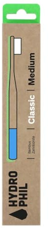 Hydrophil Bambus Zahnbürste Classic Medium, sortiert Natur|Atlantic Ocean (10)